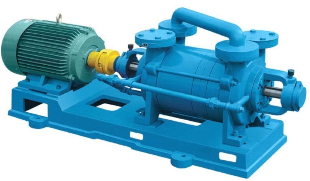 Leelam Industries Oil lubricated Direct Drive Vacuum Pump, For Industrial, Max Flow Rate: 45M3/H