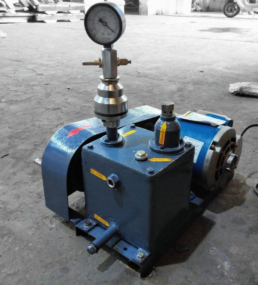 PIDEE Double Stage Laboratory Oil Sealed High Vacuum Pump, Model Name/Number: Pdhv 50