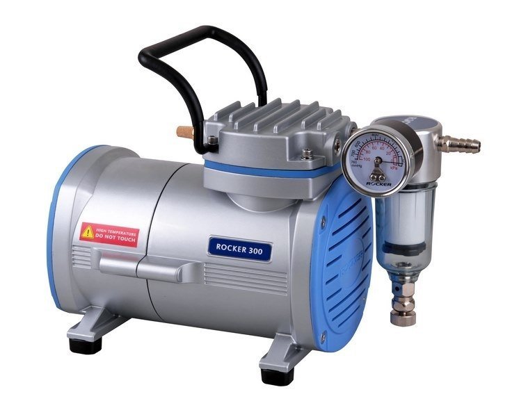 Single stage Single Phase Laboratory Vacuum Pump, Model Name/Number: Rocker 300, 65 W