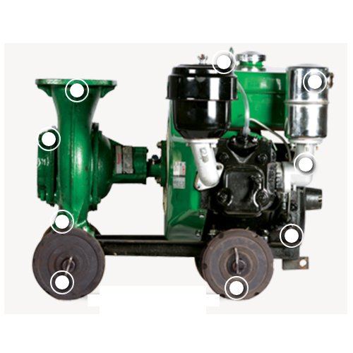 5 STAR CNV 4 Plus Water Pump Sets