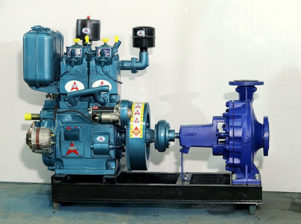 20 Hp Diesel KSB Pump Set, For Industrial