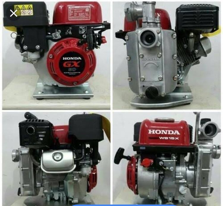 10 M Mild Steel Honda Pump Set, Max Flow Rate: 150 Lph