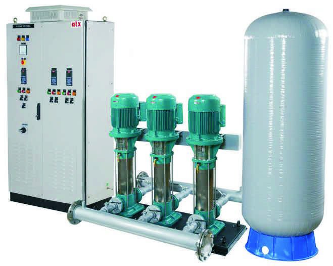 Cast Iron Hydro Pneumatic System, For Hospitals, Residential