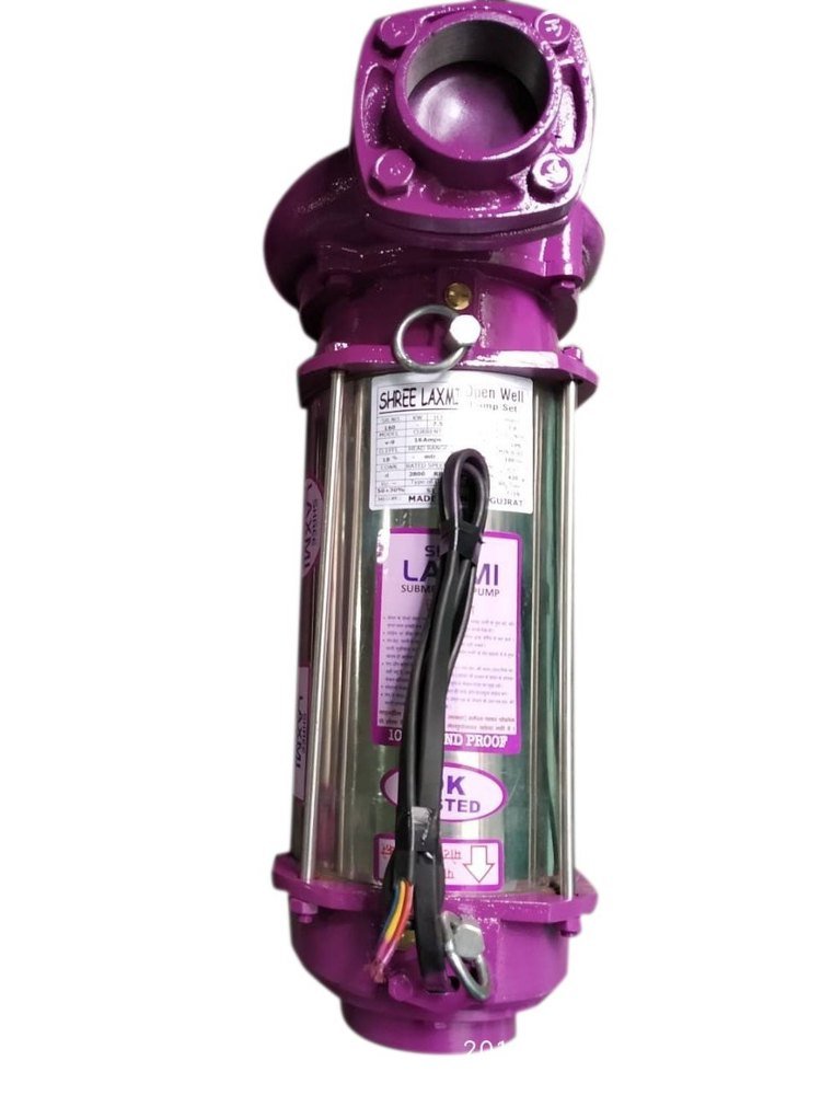 Shree Laxmi Single Phase 3.5HP V9 Horizontal Openwell Submersible Pump