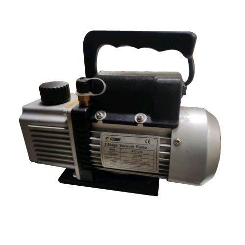 Double Stage Single Phase Refrigeration Vacuum Pump, Max Flow Rate: 9.5 CFM, 1400 RPM