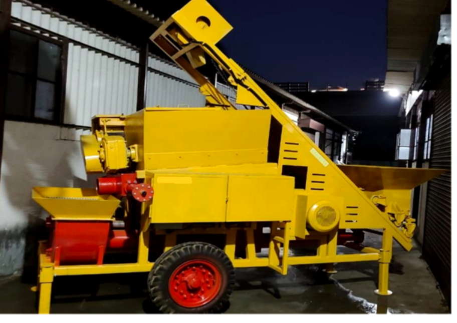 Diesel Manual Concrete Mixer With Pump, Packaging Type: Open, Capacity: 2 Cement Bag