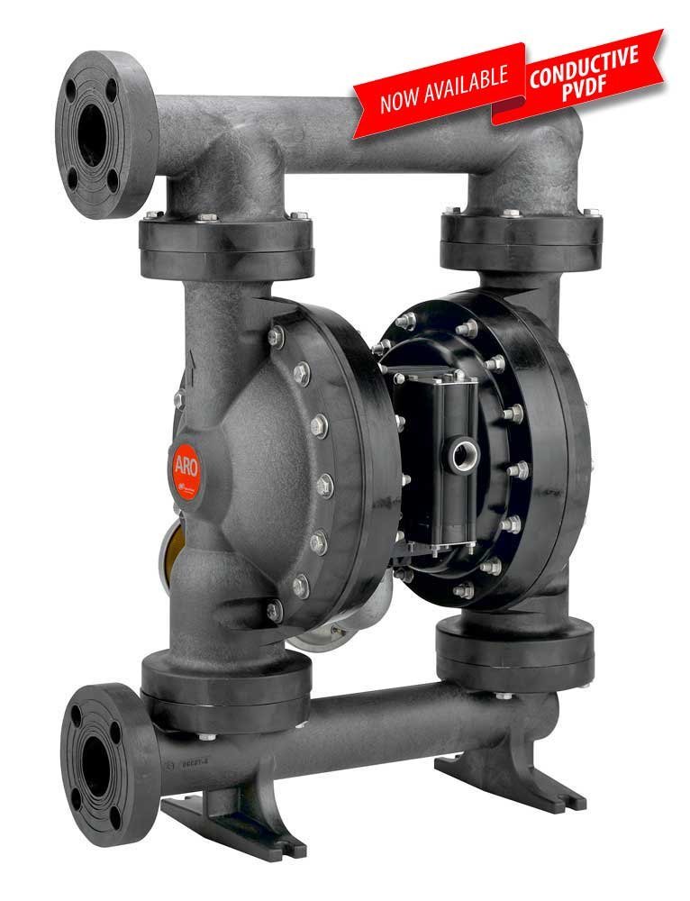 2\'\' Expert Series Non-Metallic Air Operated Diaphragm Pump, Head: 4.2 mtr