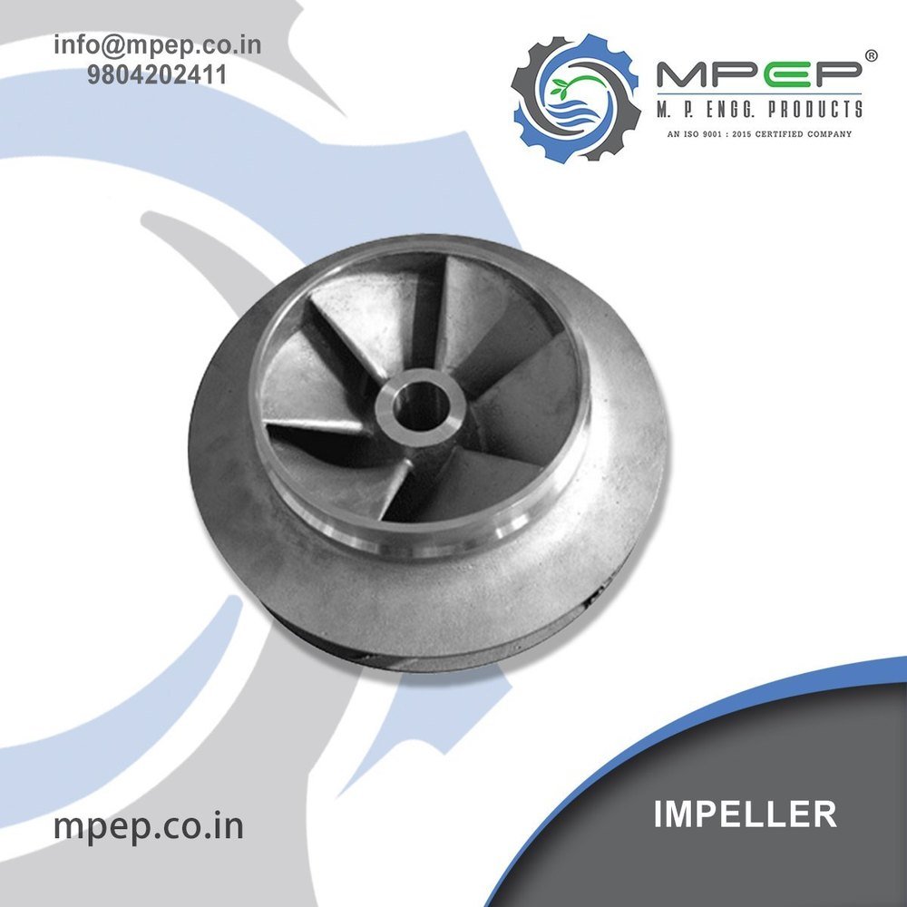 M.P.E.P. Stainless Steel SS Impeller, For Industrial