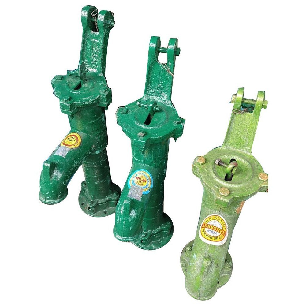 Single Phase Hand Pump Tubewell, Discharge Outlet Size: 65mm, Capacity: 3000 Litres Per Hour