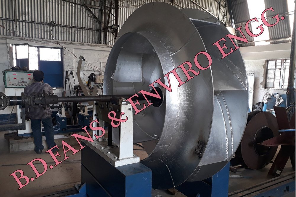 Stainless Steel Open ID Fan Impeller, For Industrial, Backward-curved