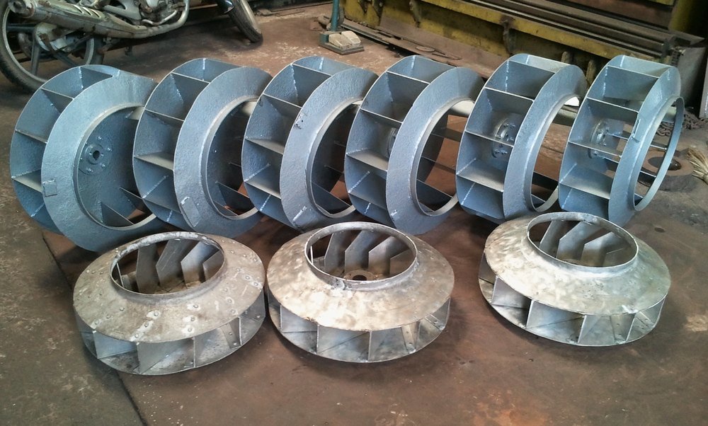 Mahesh Fabricators MS Fan Impellers, For Industrial