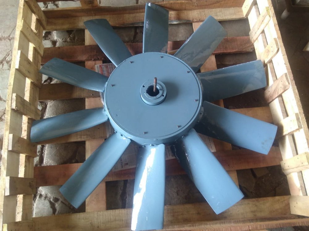 Keystone Aluminium Axial Impeller Flow Fans, For Exhaust