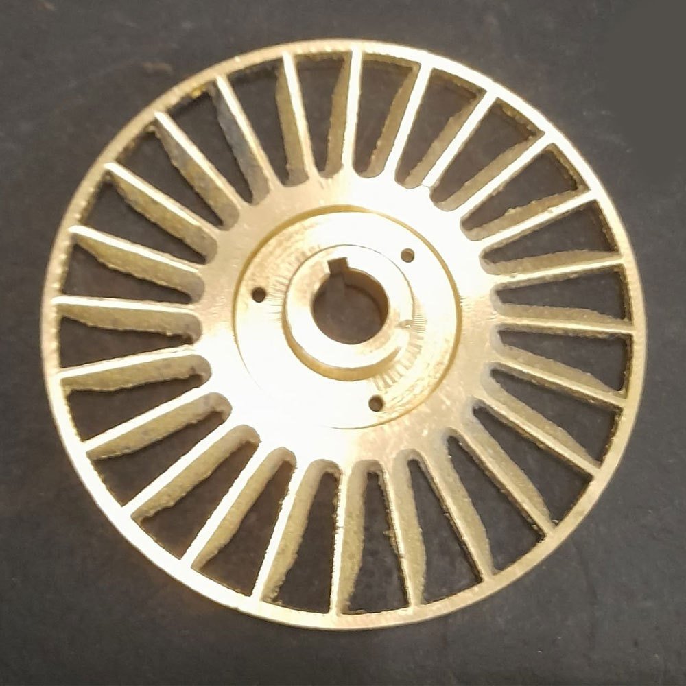 Brass Round Water Pump Impeller, Size: 50mm