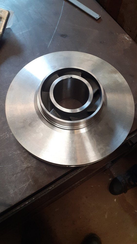 SMS Closed Stainless Steel Pump Impeller, For Industrial