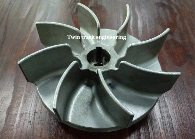 Stainless Steel Semiclosed Aluminium Alloy Impeller, For Industrial