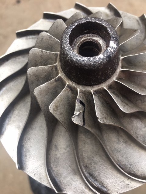 Aluminium Open Centrifugal Air Compressor Impeller