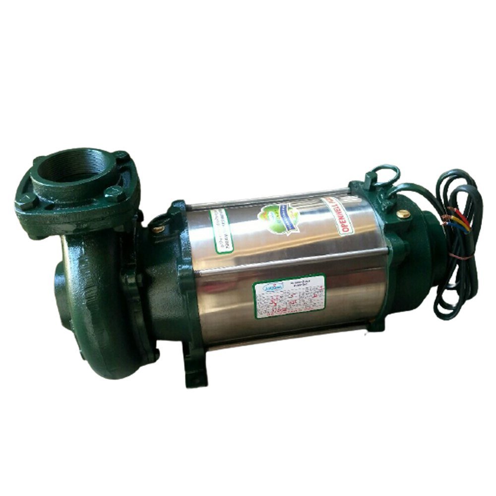 5 Hp Three Phase Open Well Submersible Pump, AC Powered, 2800 Rpm