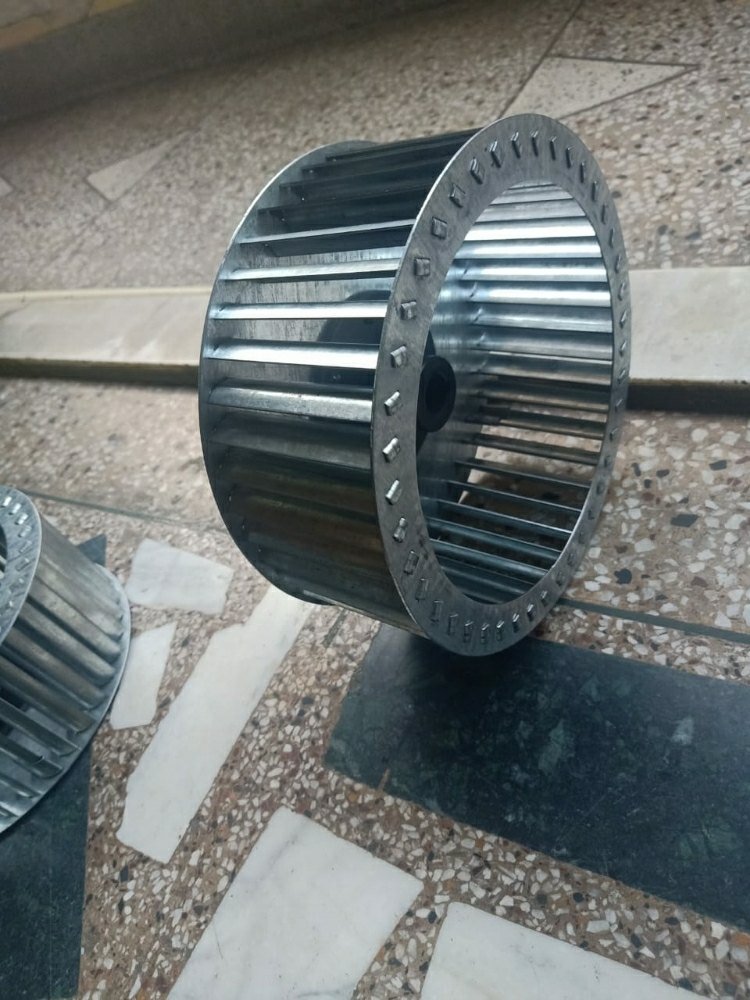 Aluminium Open Double Inlet Impeller, For Industrial