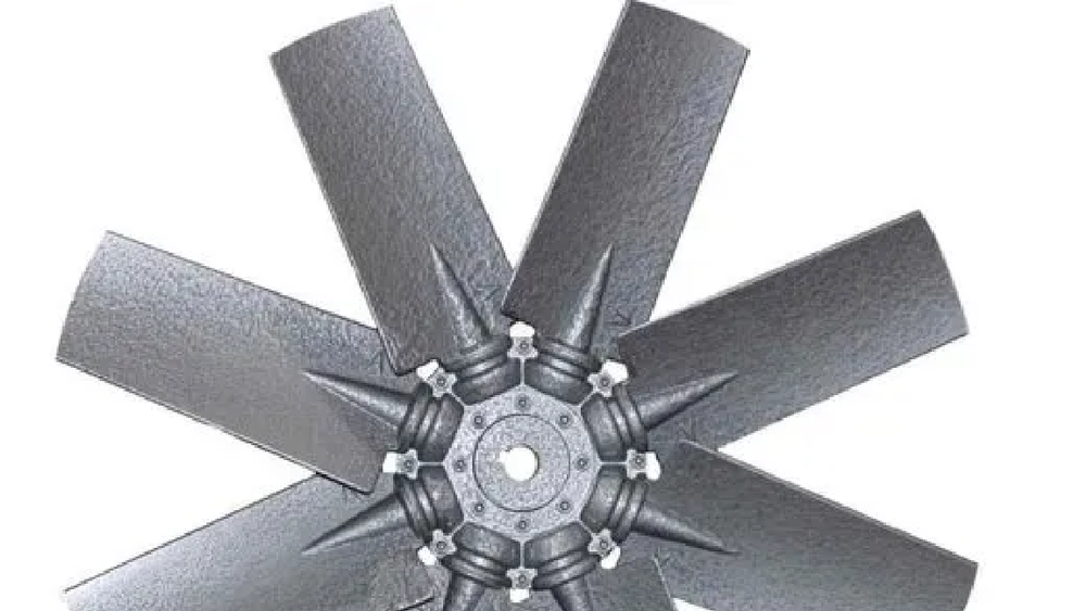 Open 8 Blades Aluminium Impeller, For Industrial