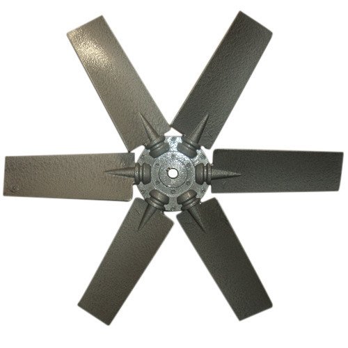 Aluminium Semiclosed Axial Fan Impeller, For Industrial