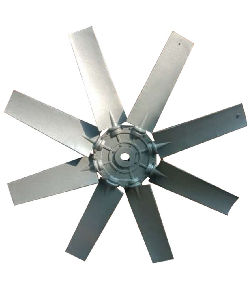 Aluminium Open Axial Fan Impeller, For Air Cooling