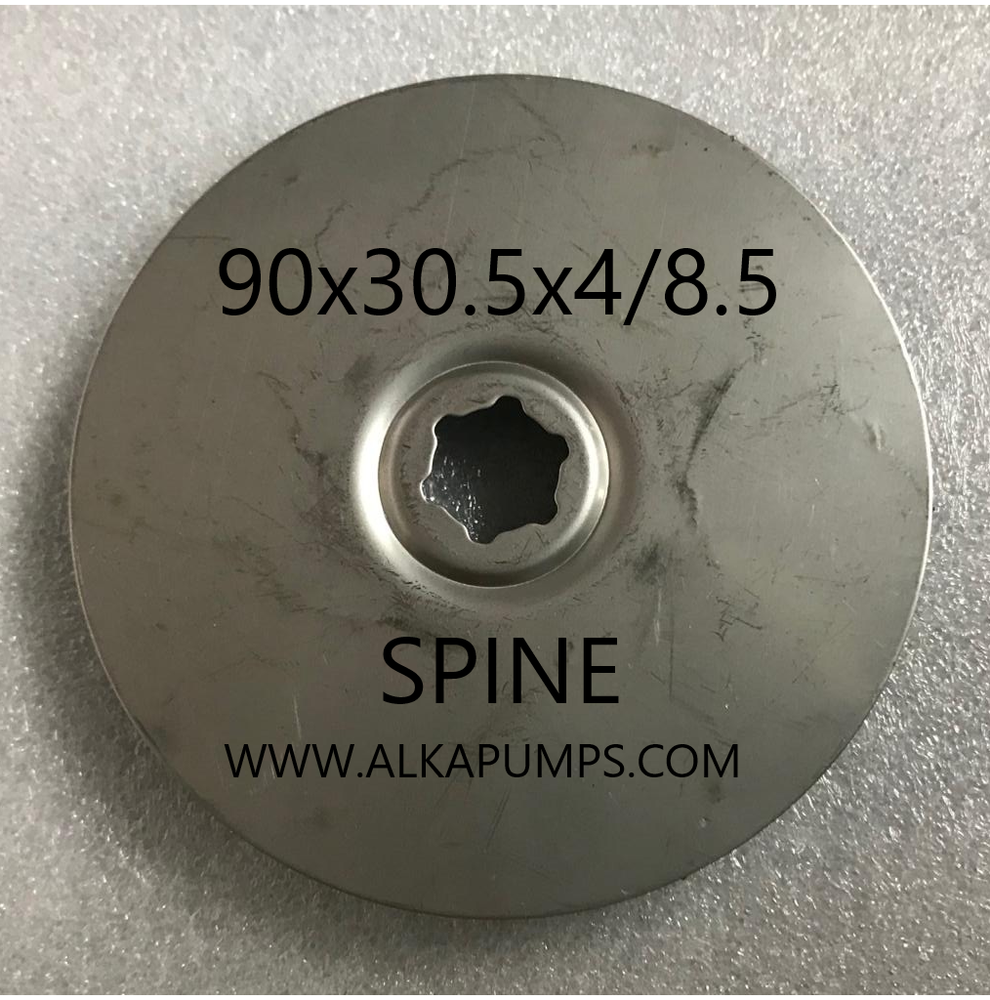 Stainless Steel 2 Series Spin Impeller S.S.304, For Industrial