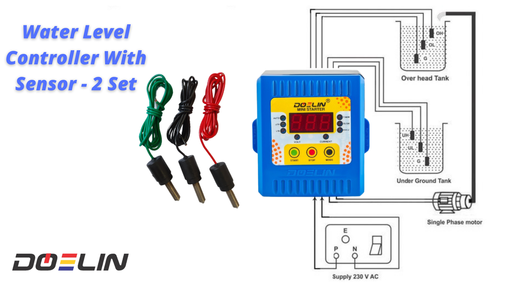 Plastic Automatic Water Pump Controller Panel