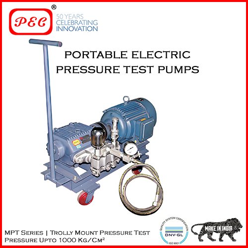 Portable Electric Pressure Test Pumps, Model Number: MPT-HPT-HYT