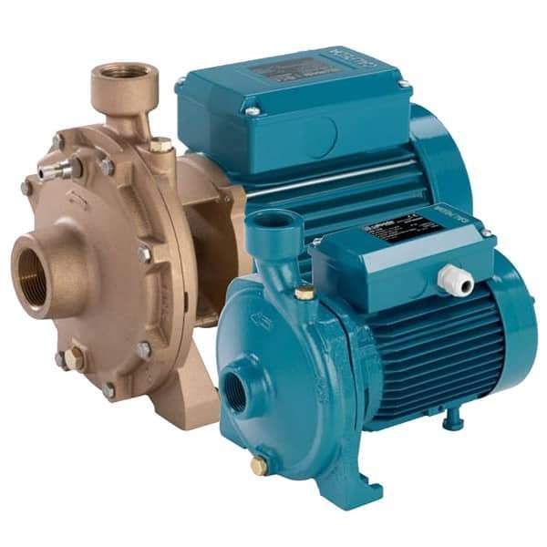 0.5 Hp To 12.5 Hp Single Phase And Three Phase Close Coupled Centrifugal Pumps With Threaded Ports (Made In Italy)