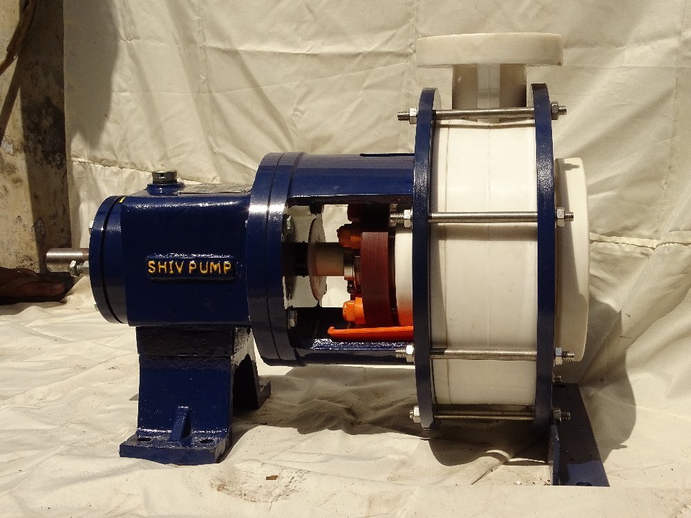 Single Stage 5 MTR TO 60 MTR PP Centrifugal Pump, For Industrial