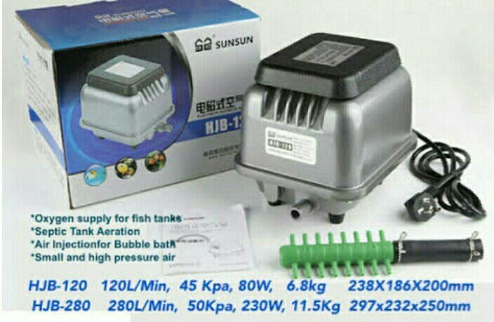 Aquarium Air Pump, Model Name/Number: Sunsun