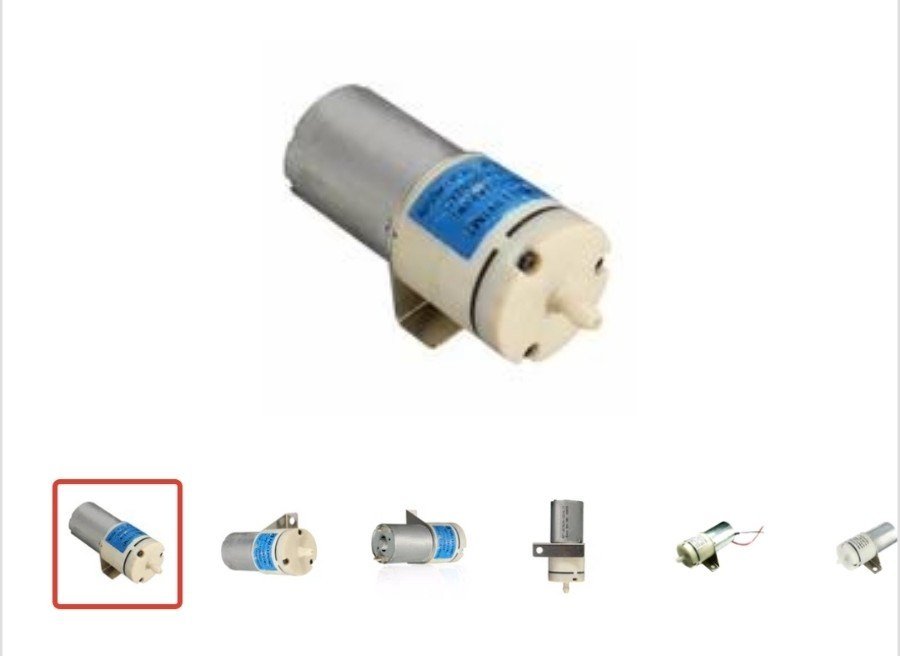 Dc 12v Mini Air Pump Motor For Pet Aquarium