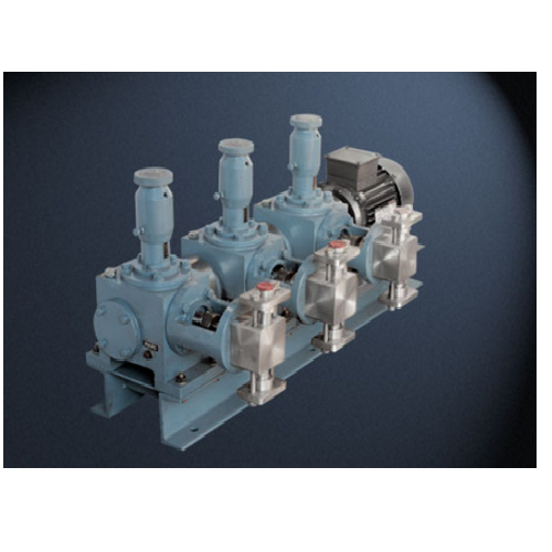 Triple Headed Dosing Pumps for Chromatography, Max Flow Rate: 0 - 10000 LPH