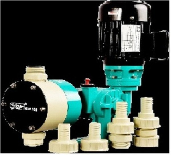 E-Dose Hydraulic Diaphragm Metering And Dosing Pumps, For Water Treatment, 50 LPH