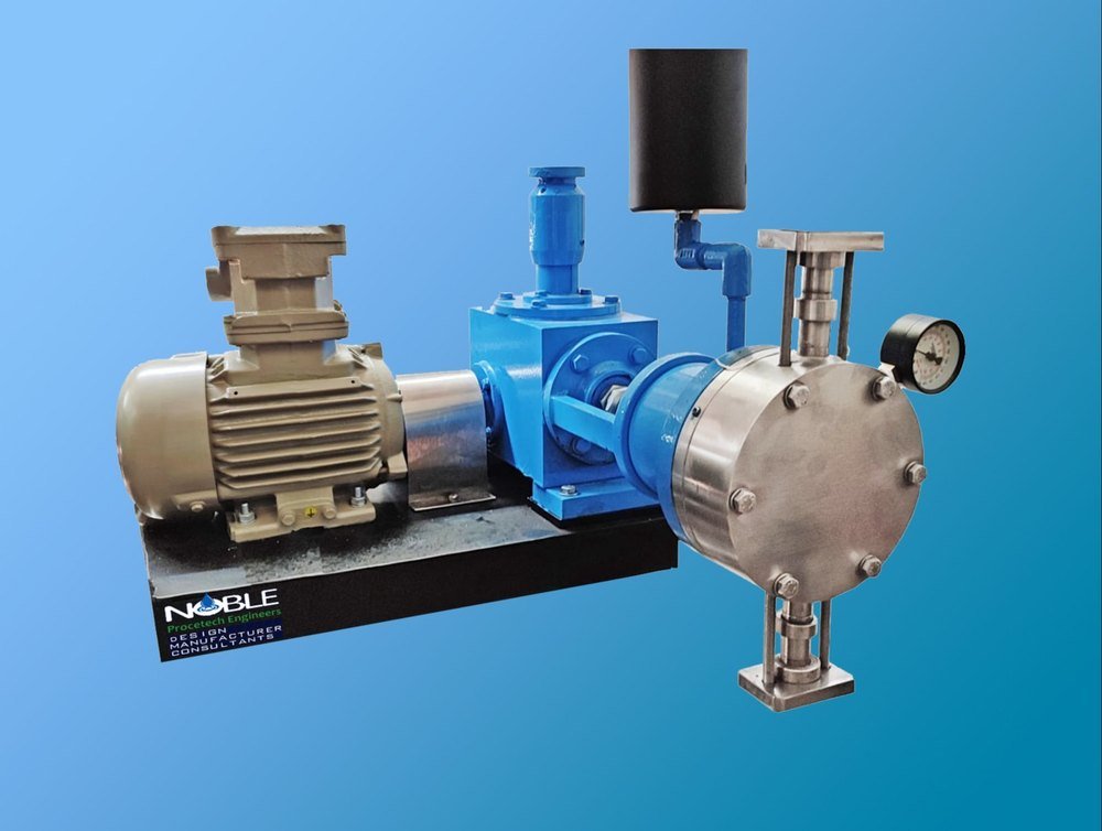 Noble Double Diaphragm Dosing Pump, Max Flow Rate: 0 To 400 Lph, Model: NPE 9031 DD